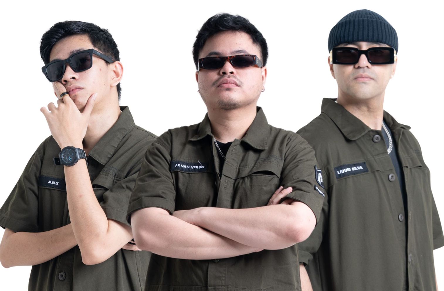 Adnan Veron, Arsyih Idrak, dan Liquid Silva rilis single terbaru "Move Dat Thing". (Foto: Istimewa)
