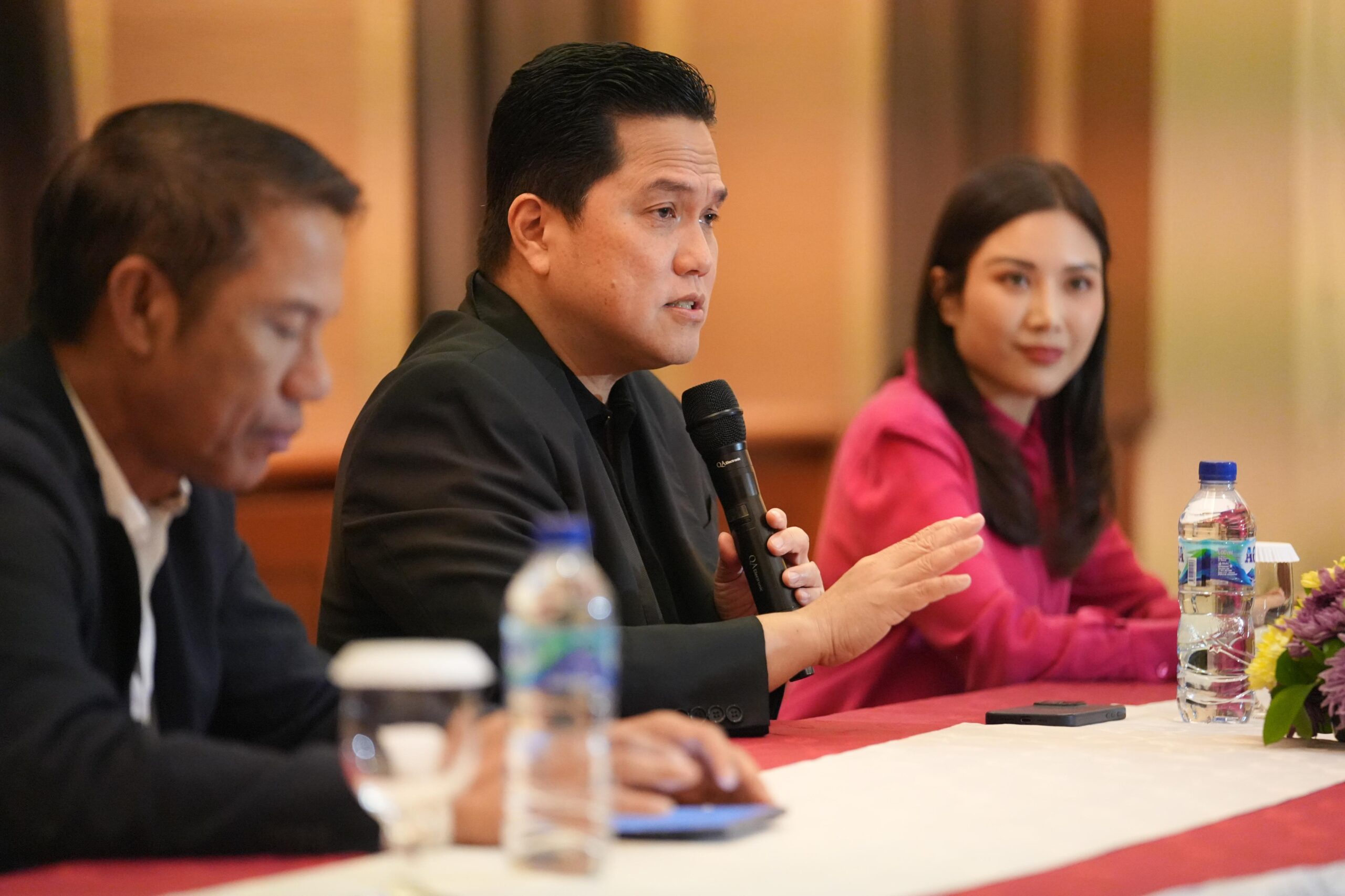 Ketua Umum PSSI, Erick Thohir berikan apresiasi kepada AFC terkait perubahan jadwal Kualifikasi Piala Dunia 2026. (Foto: PSSI)