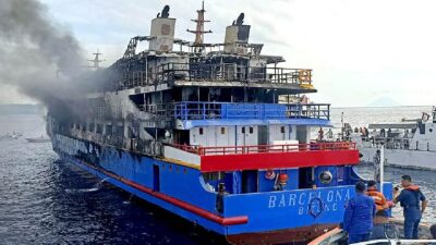 KM Barcelona 5 Terbakar di Minahasa Utara, DPR Desak Evaluasi Total Keselamatan Transportasi Laut