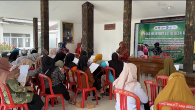 Program pengabdian di Desa Kesilir, Banyuwangi oleh Dosen Teknik Pertambangan Universitas Jember. (Foto: Istimewa)