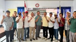 (Tengah) Bayu Hadiyanto resmi terpilih kembali menjadi Ketua Umum PELTI Kabupaten Banyuwangi. (Foto: Istimewa)