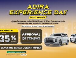Adira Experience Day – Dealer Vaganza Arista Expo Hadir di Medan Perkuat Kolaborasi dengan Dealer dan Dorong Pertumbuhan Pasar Otomotif Sumatra