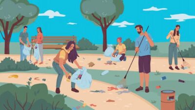 Ilustrasi menjaga lingkungan. (Foto: Istimewa)