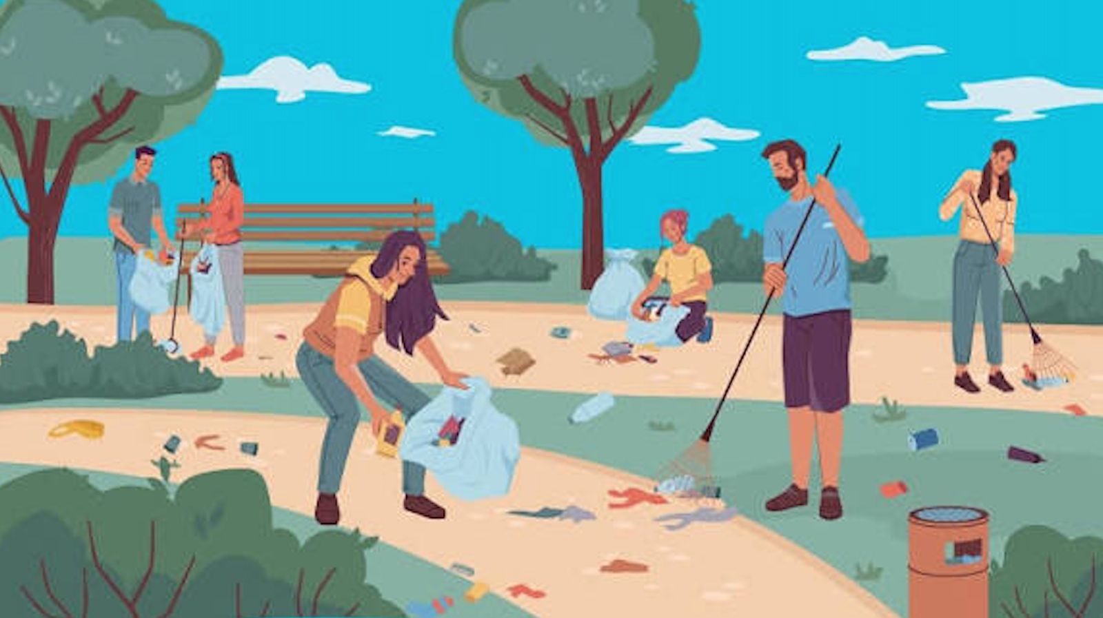 Ilustrasi menjaga lingkungan. (Foto: Istimewa)