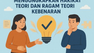 Ilustrasi hakikat teori dan ragam teori kebenaran. (Foto: Istimewa)