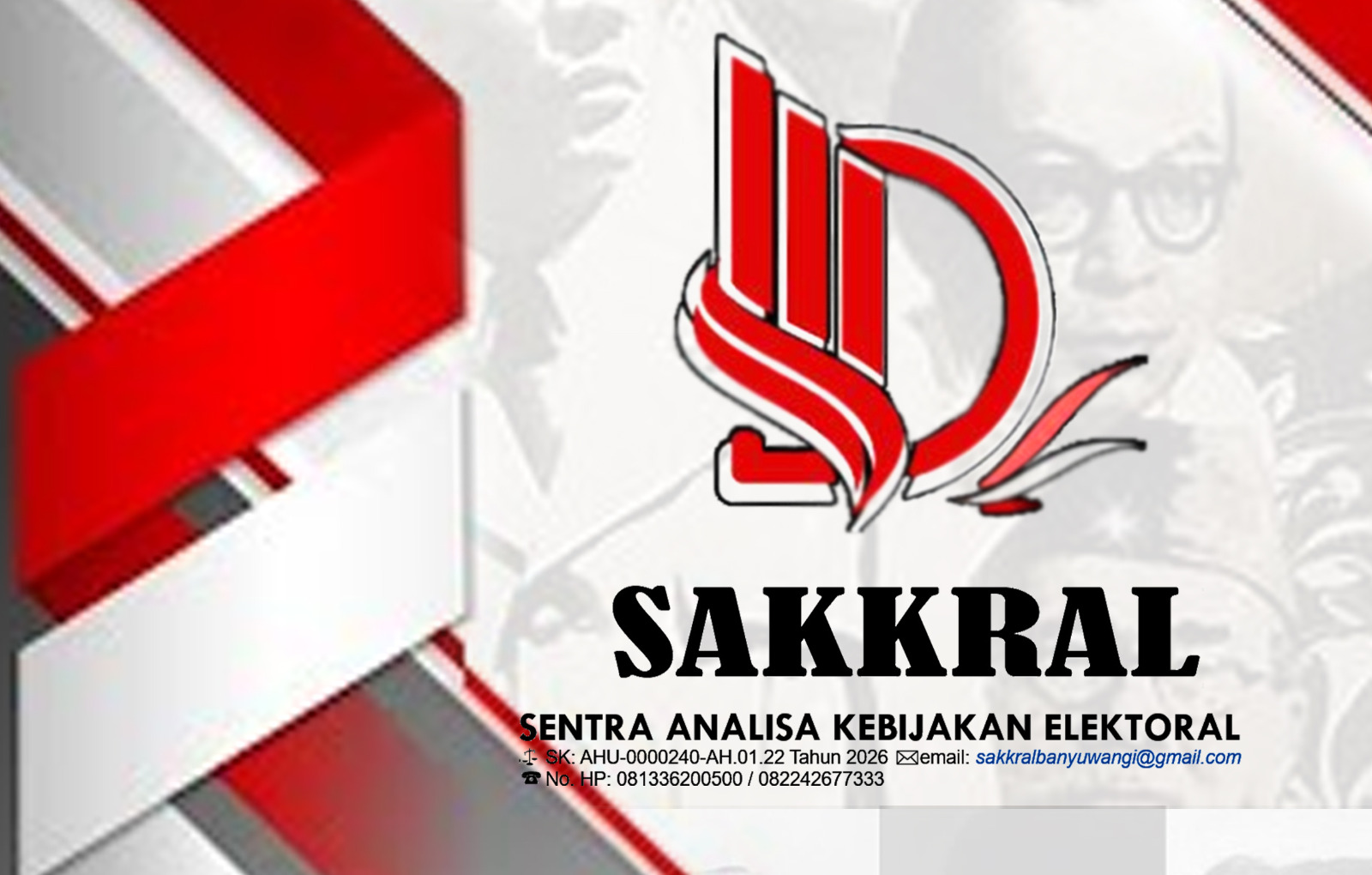 Sentra Analisa Kebijakan Elektoral (SAKKRAL) sah menjadi organisasi berbadan hukum. (Foto: Istimewa)