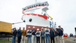 Perkuat Logistik Indonesia Timur, Alfa Trans Raya Luncurkan Container Vessel Kapasitas Terbesar
