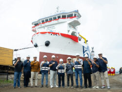 Perkuat Logistik Indonesia Timur, Alfa Trans Raya Luncurkan Container Vessel Kapasitas Terbesar