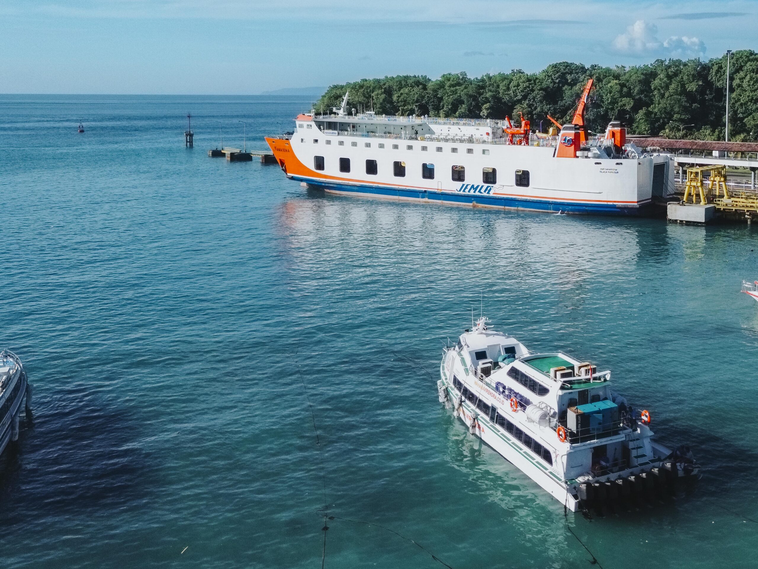 Liburan ke kawasan Gili di Lombok dengan menggunakan fast boat. (Foto: Istimewa)