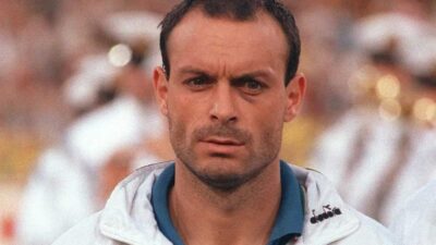 Kisah legenda Timnas Italia Salvatore "Toto" Schillaci. (Foto: Istimewa)