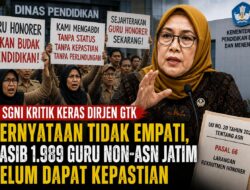SGNI Kritik Pernyataan Dirjen GTK soal Guru Honorer, Sebut Abaikan Nasib Ribuan Guru Non-ASN Jatim