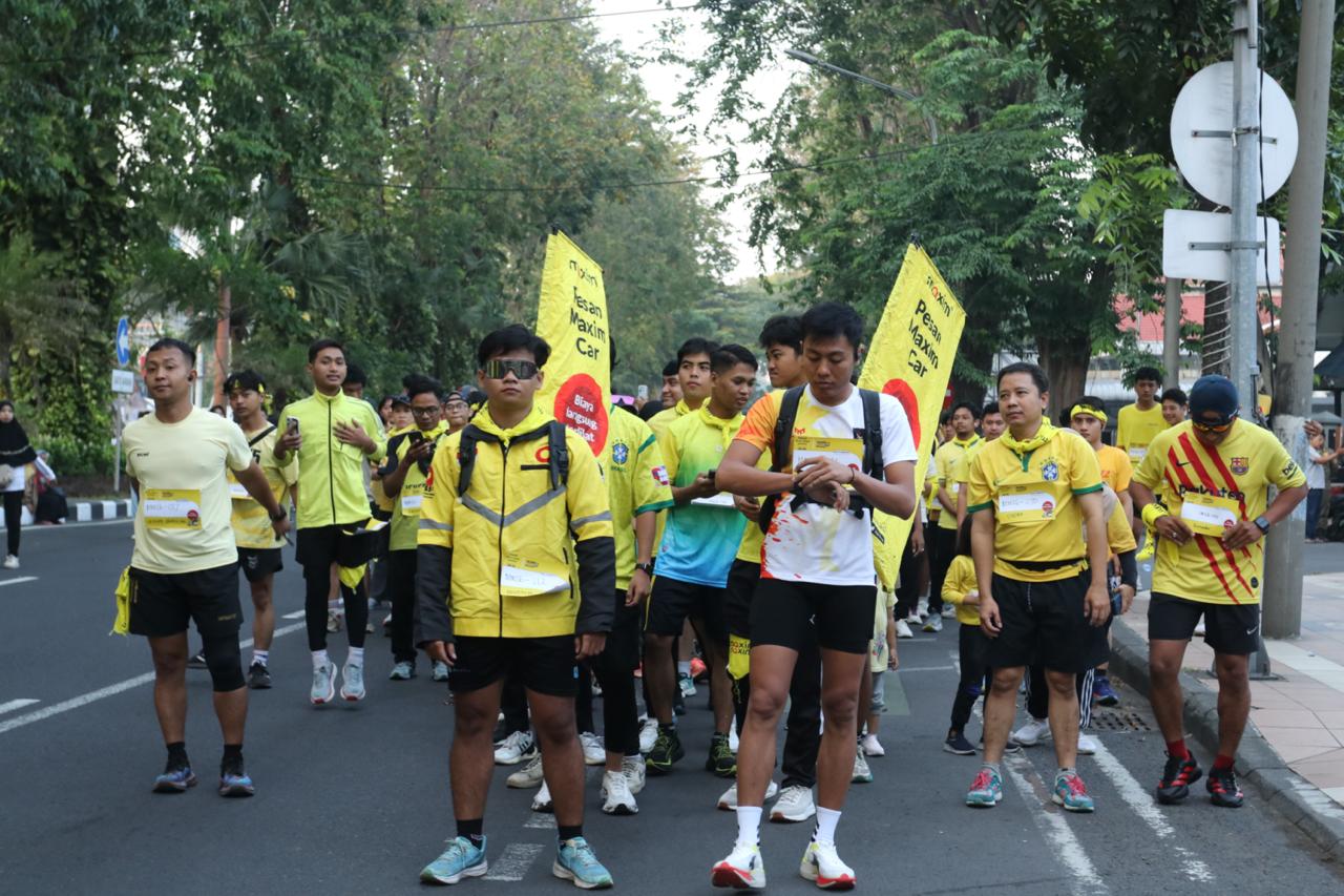 Maxim Running Surabaya. (Foto: Istimewa)