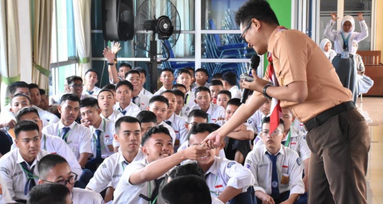 Dinas Komunikasi, Informatika, Statistik, dan Persandian (Dinkominfostasandi) Kabupaten Purworejo saat memberikan sosialisasi 3S. (Foto: Istimewa)