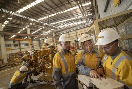PT Trakindo Utama (Trakindo) memperkenalkan VisionLink Productivity. (Foto: Trakindo)