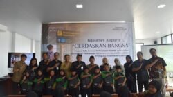 Tingkatkan Kesadaran Penerbangan, Bandara Banyuwangi Edukasi Siswa MI soal Bahaya Layangan dan Drone